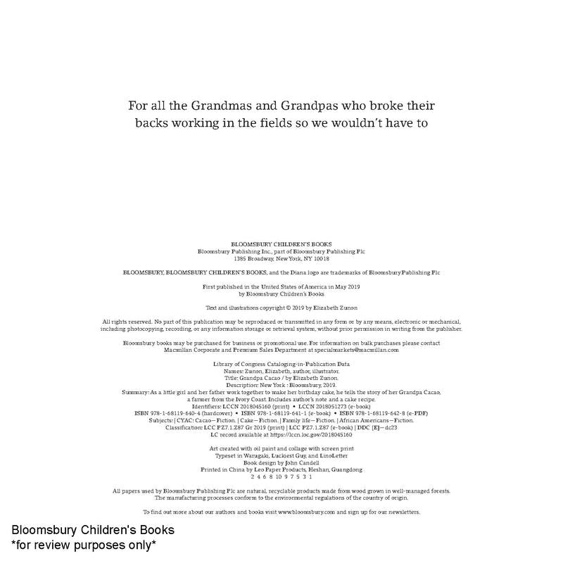 Grandpa Cacao: A Tale of Chocolate, from Farm to Family