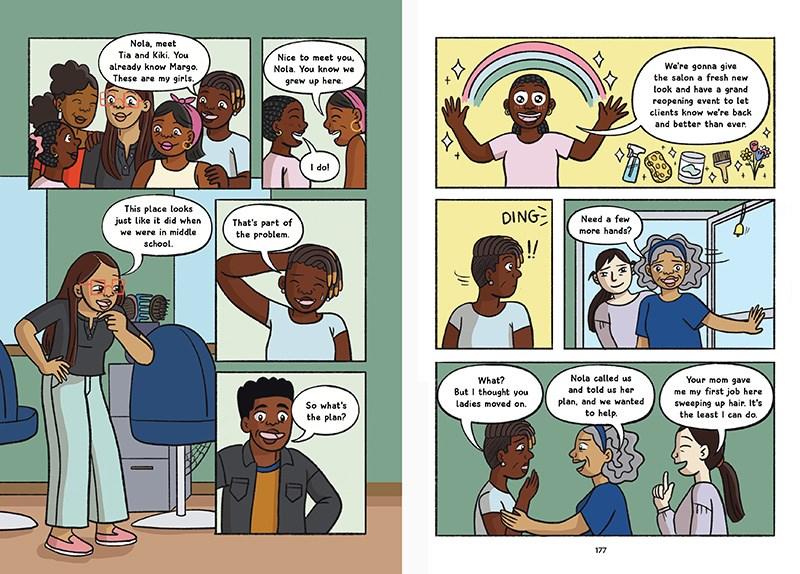 Curlfriends: Back in Business (A Graphic Novel)