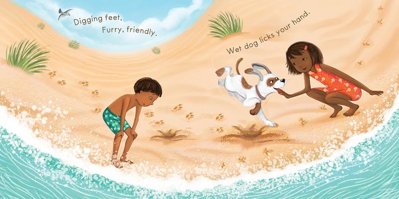 Sandy Feet! Whose Feet?: Footprints at the Shore