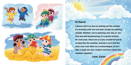 A Peek Out Your Window My First Book of Weather: A Lift-the-Flap Book