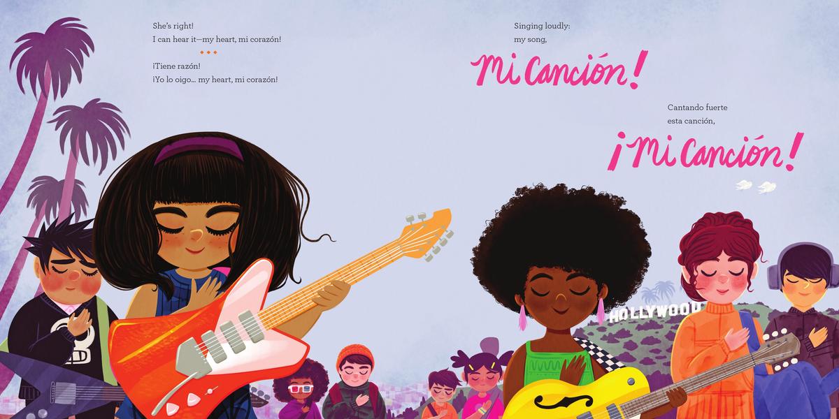 La Guitarrista, The Rock Star: Bilingual English-Spanish