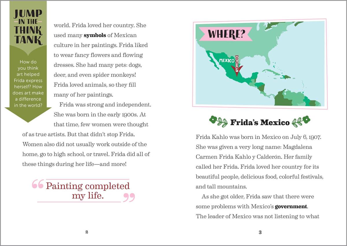 The Story of Frida Kahlo: An Inspiring Biography for Young Readers