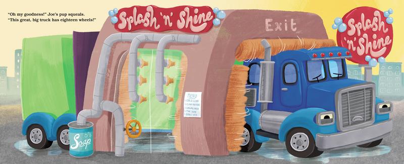 Tow Truck Joe Makes a Splash