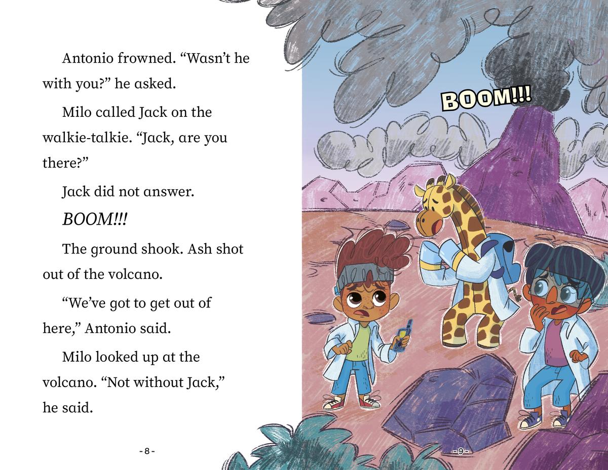 Milo's Daring Volcano Adventure