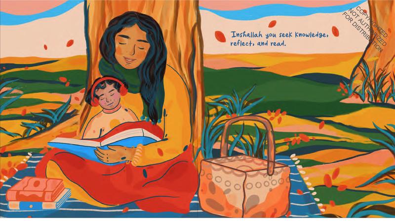 Like the Moon Loves the Sky: (Mommy Book for Kids, Islamic Children's Book, Read-Aloud Picture Book)