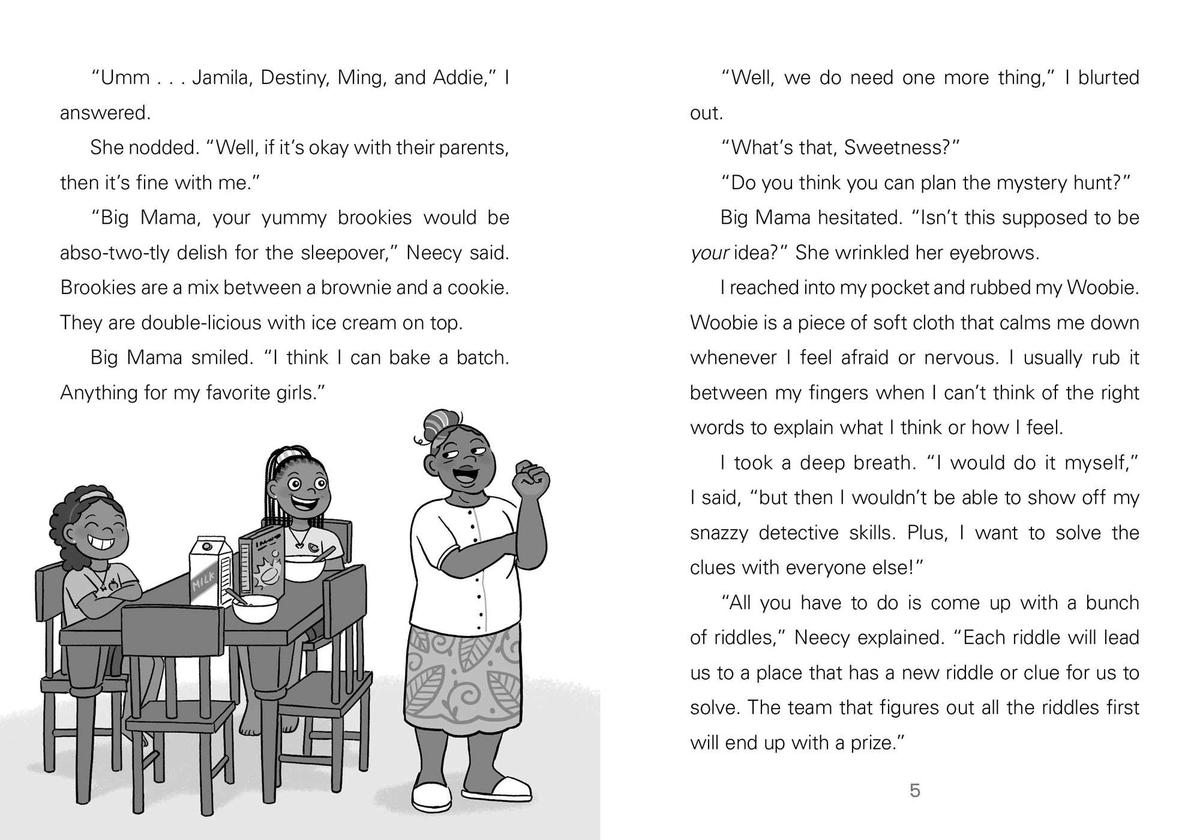 Neecy and Nay Nay and the Mystery Sleepover (Neecy and Nay Nay #4) (A Little Bee Books Chapter Book Series)