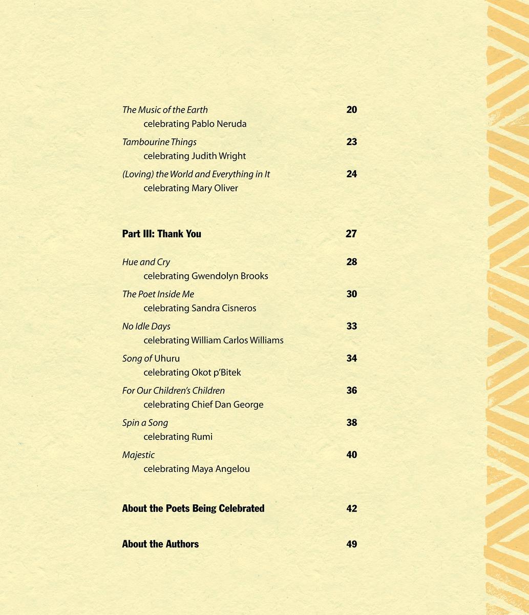 Out of Wonder: Poems Celebrating Poets