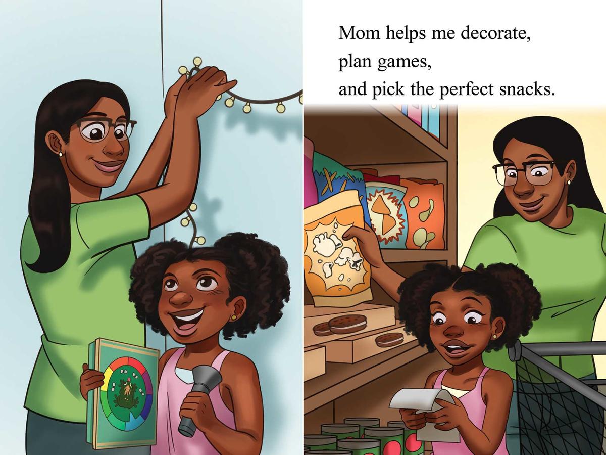 Parker's Slumber Party: Ready-to-Read Level 1 (A Parker Curry Book)