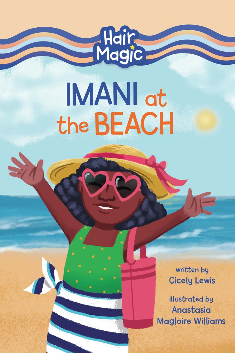 Imani at the Beach -- Hair Magic