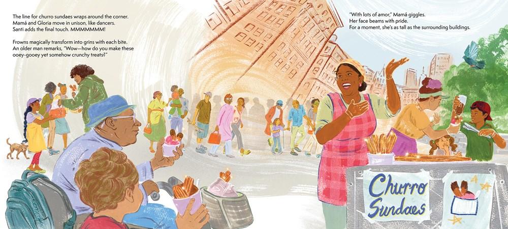 Churro Stand: A Picture Book