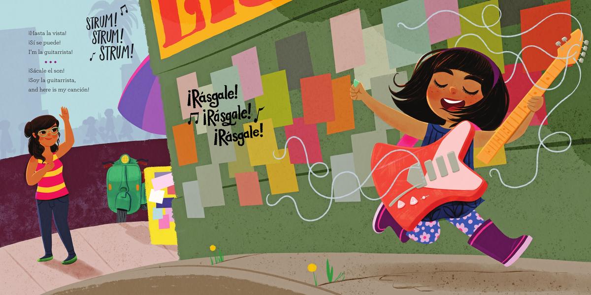 La Guitarrista, The Rock Star: Bilingual English-Spanish