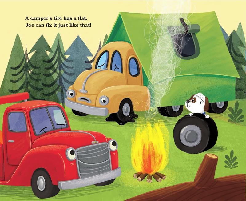 Tow Truck Joe Makes a Splash