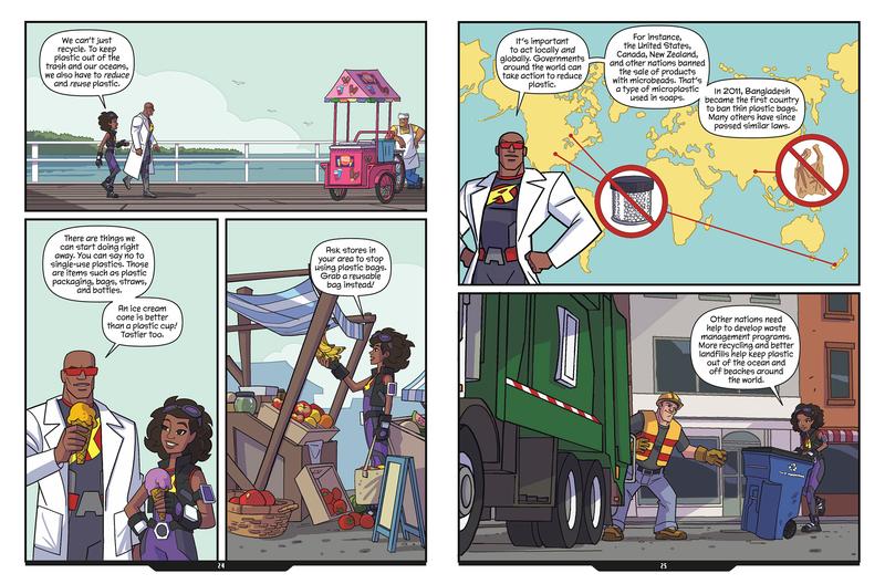 Ocean Plastics Problem: A Max Axiom Super Scientist Adventure