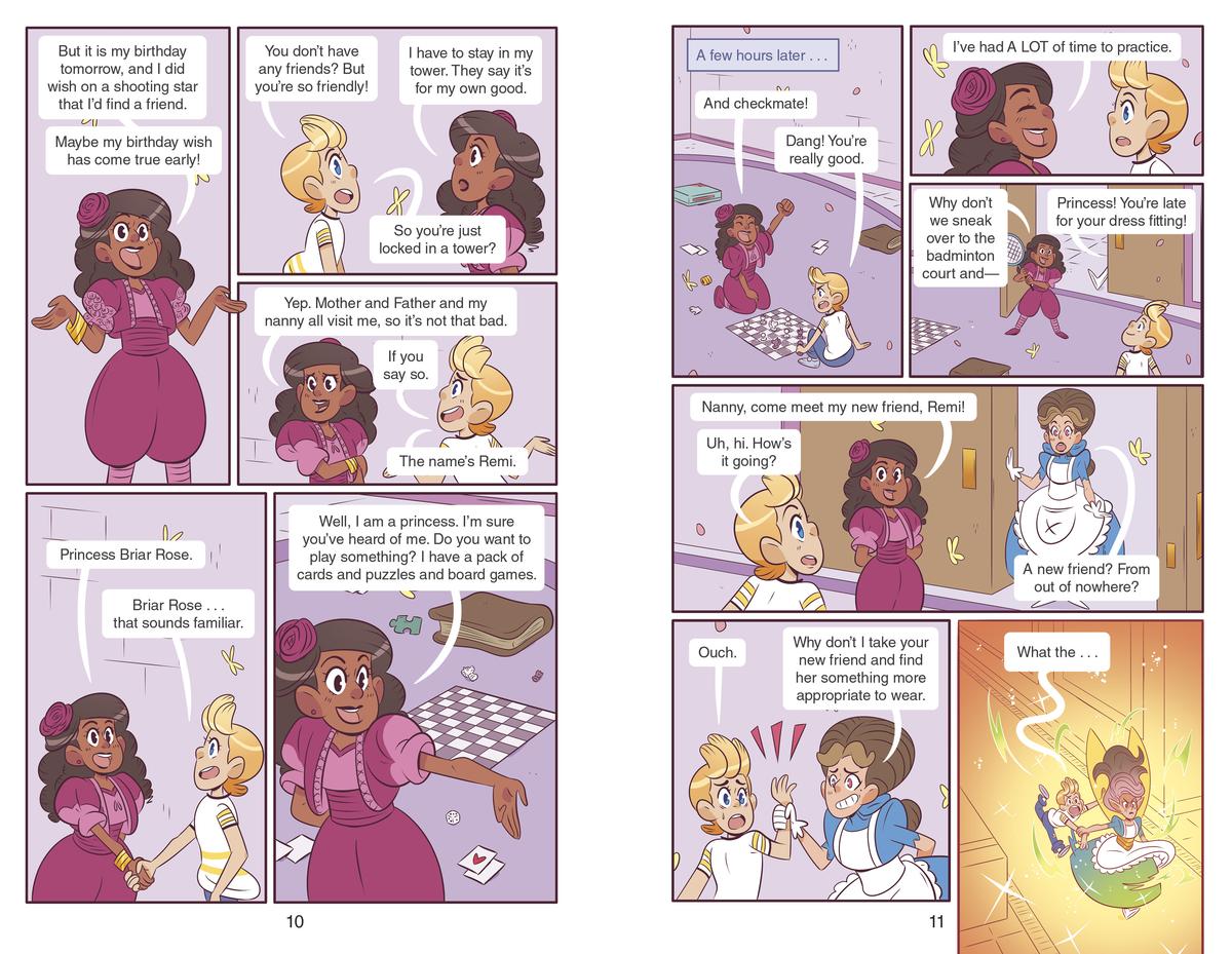 I Fell into a Fairy Tale: Not-So-Sleeping Beauty: An Untraditional Graphic Novel