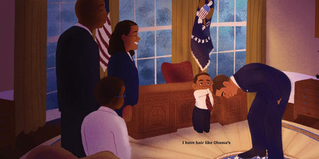 Hair Like Obama's, Hands Like Lebron's: A Picture Book