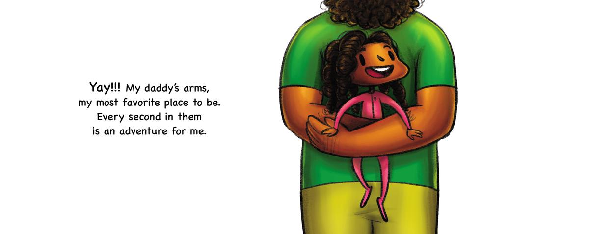 Daddy's Arms Daughter Edition