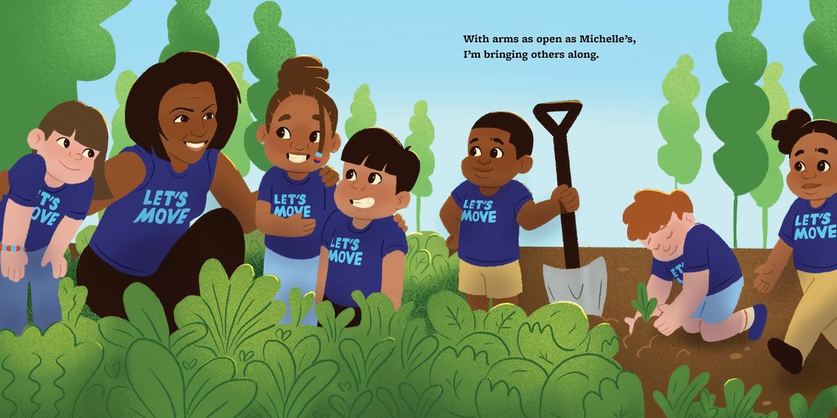 A Hug Like Michelle's, a Voice Like Beyoncé’s: A Picture Book
