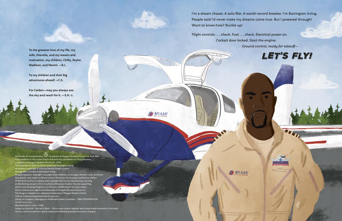 Let's Fly!: Barrington Irving's Record-Breaking Flight Around the World