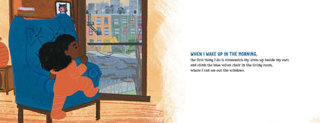 The Blue Velvet Chair