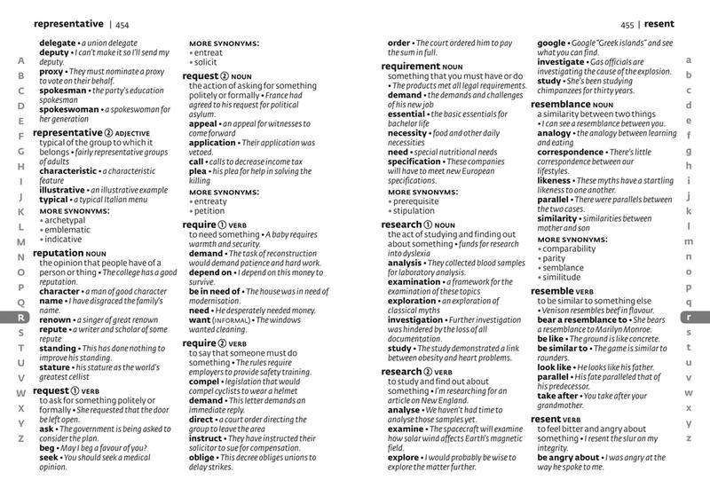 School Thesaurus: Trusted support for learning (Collins School Dictionaries)