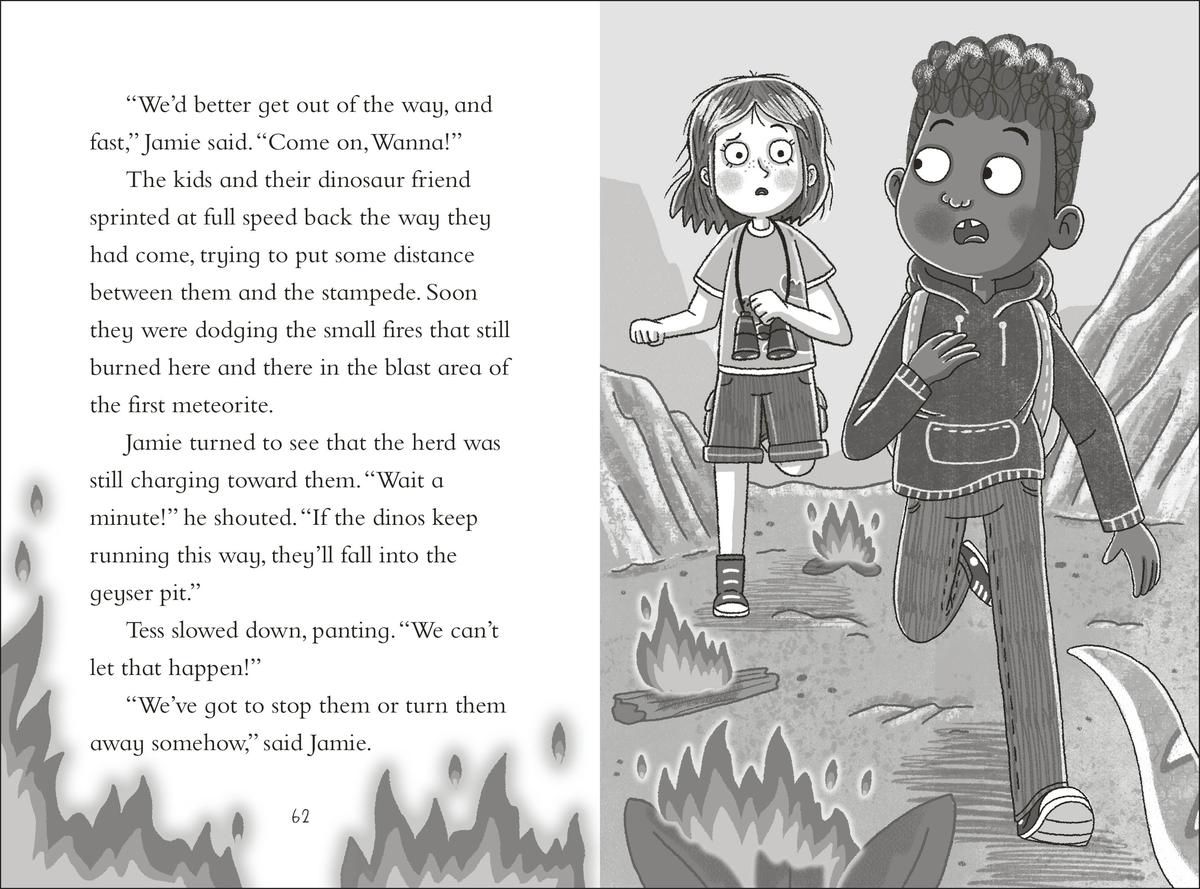 Dinosaur Club The Edmontosaurus Stampede