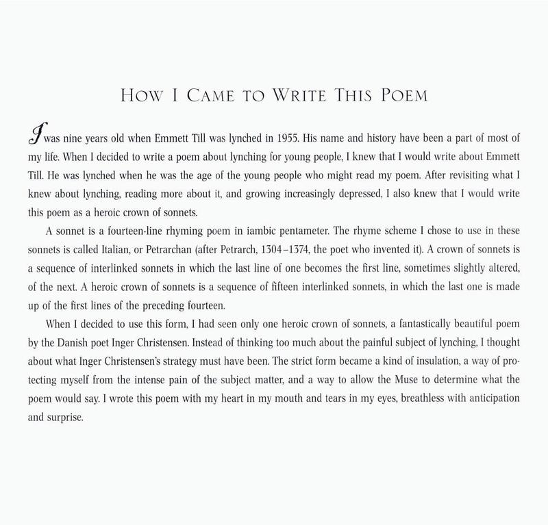 A Wreath for Emmett Till: A Printz Award Winner