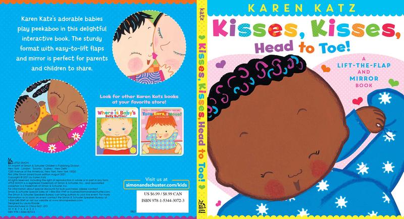 Kisses, Kisses, Head to Toe!: A Lift-the-Flap and Mirror Book