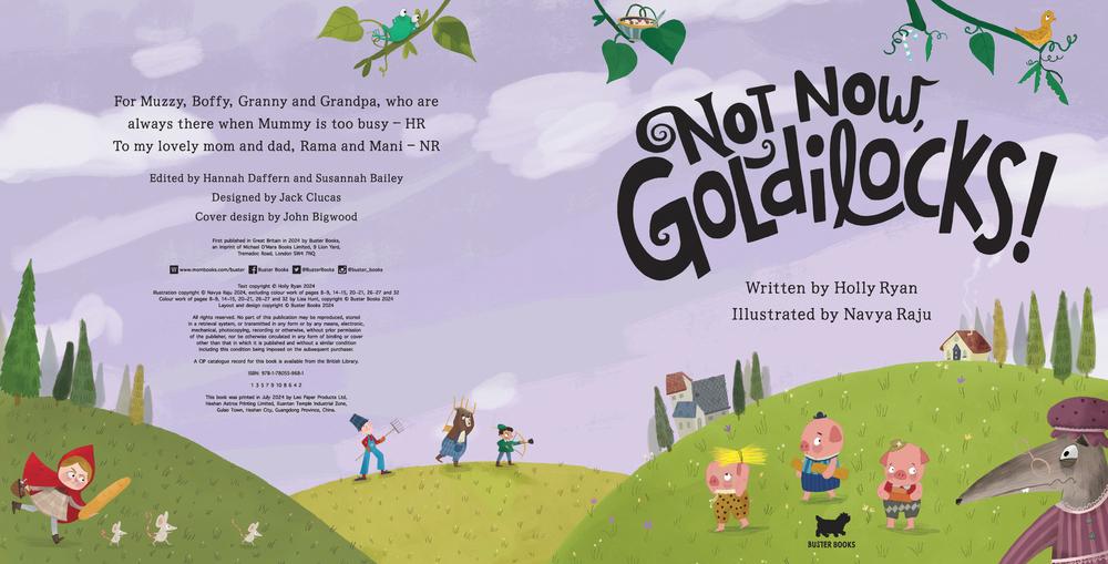 Not Now, Goldilocks!