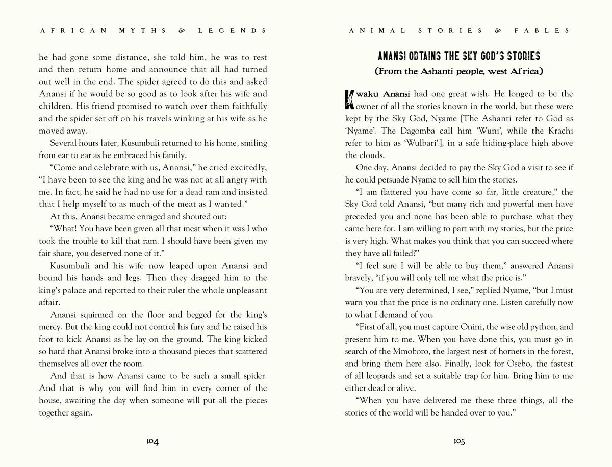 African Myths & Legends: Tales of Heroes, Gods & Monsters