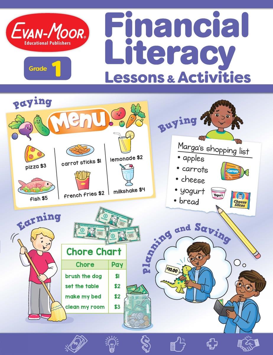 Financial Literacy Lessons and Activities, Grade 1 Teacher Resource