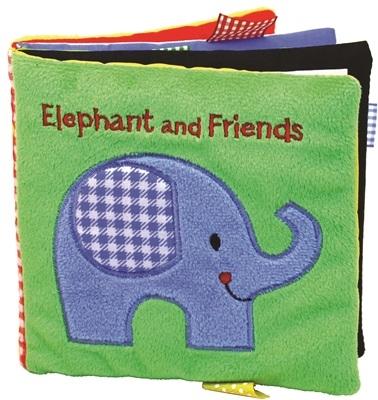 Elephant and Friends: A Soft and Fuzzy Book for Baby  Book