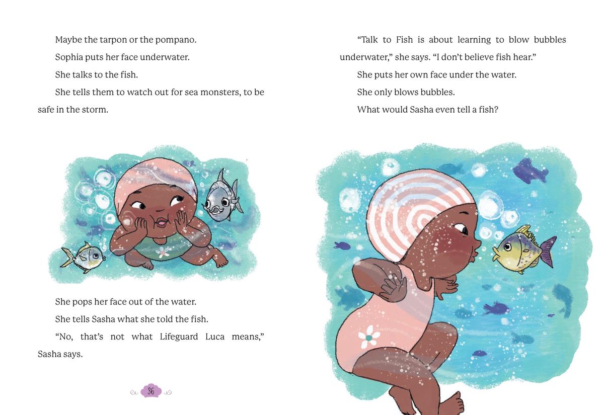 The Monster Storm (Seashell Key #2): A Chapter Book