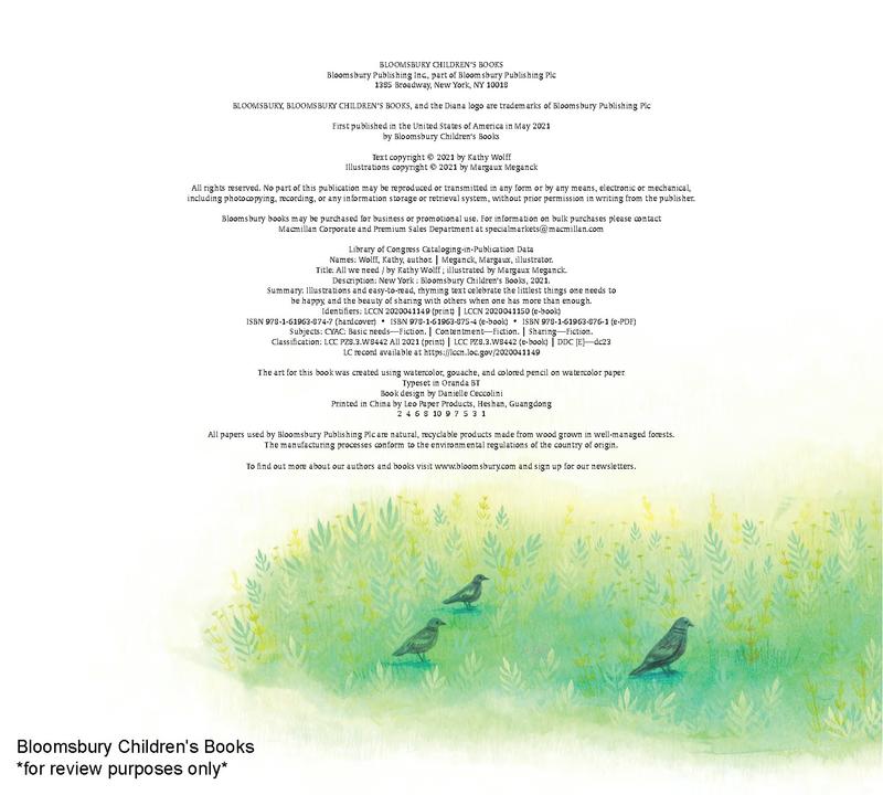 All We Need: A Story of Kindness and Gratitude