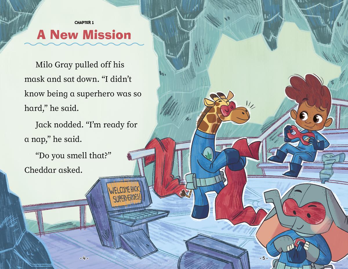 Milo's Spectacular Superhero Adventure