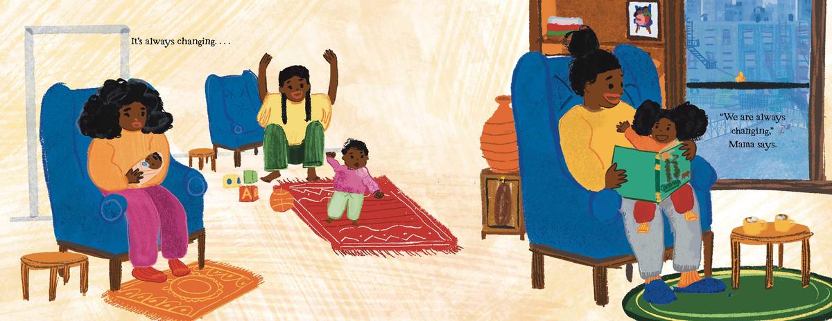 The Blue Velvet Chair