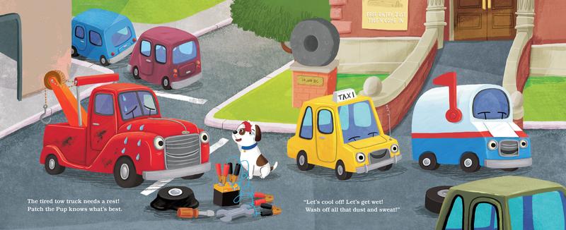 Tow Truck Joe Makes a Splash