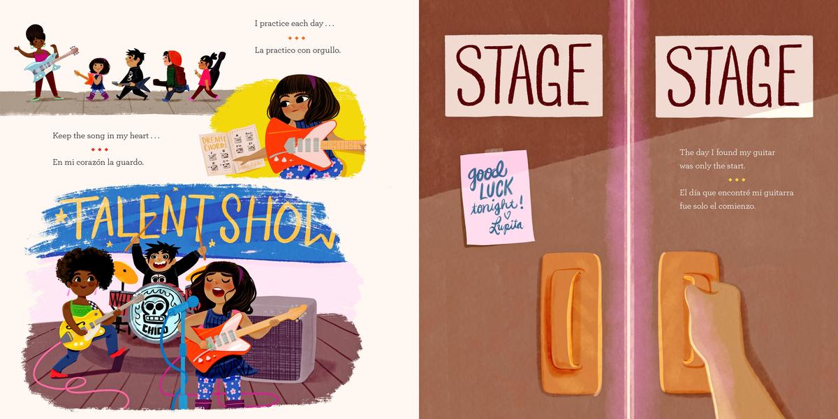 La Guitarrista, The Rock Star: Bilingual English-Spanish