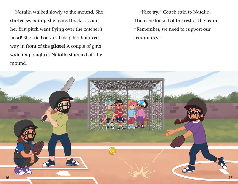 Kids' Sports Stories:  Softball Setback