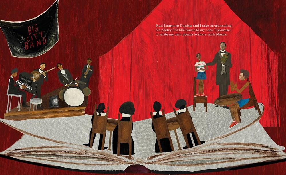 Mama's Library Summers: A Picture Book