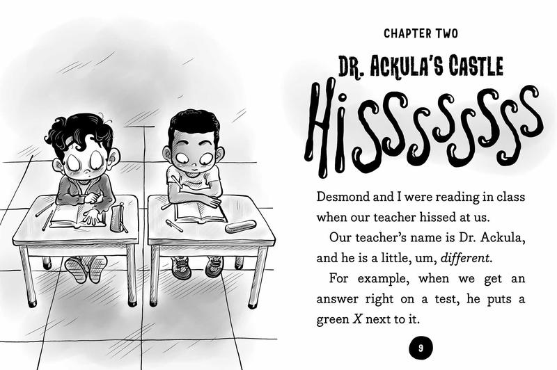 The Vampire Ate My Homework