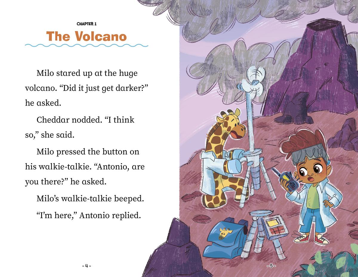 Milo's Daring Volcano Adventure