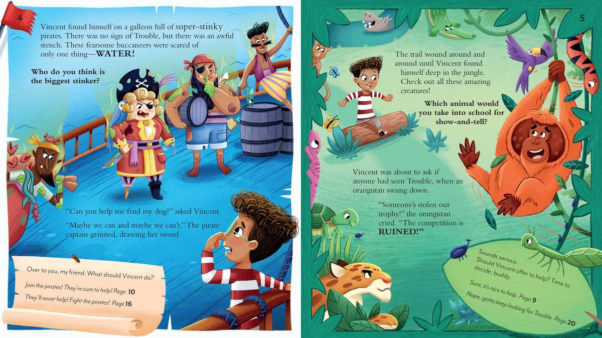 Pick-a-Story: A Pirate, Alien, Jungle Adventure