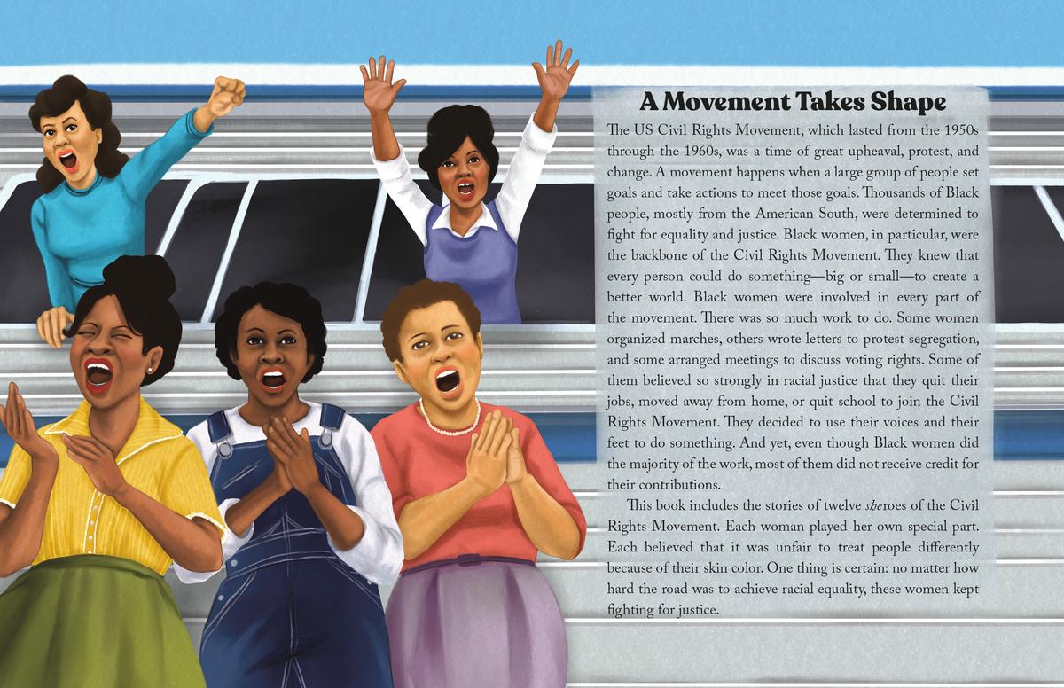 Justice Rising: 12 Amazing Black Women in the Civil Rights Movement