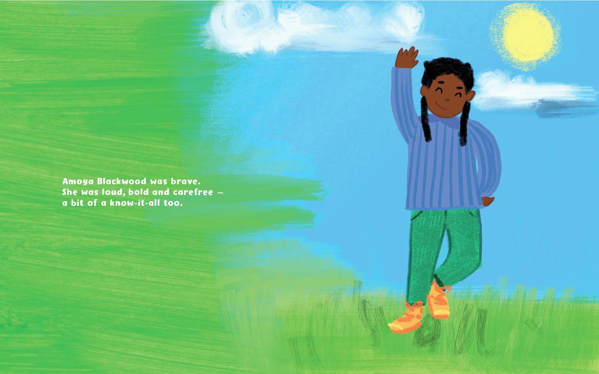 Amoya Blackwood Is Brave