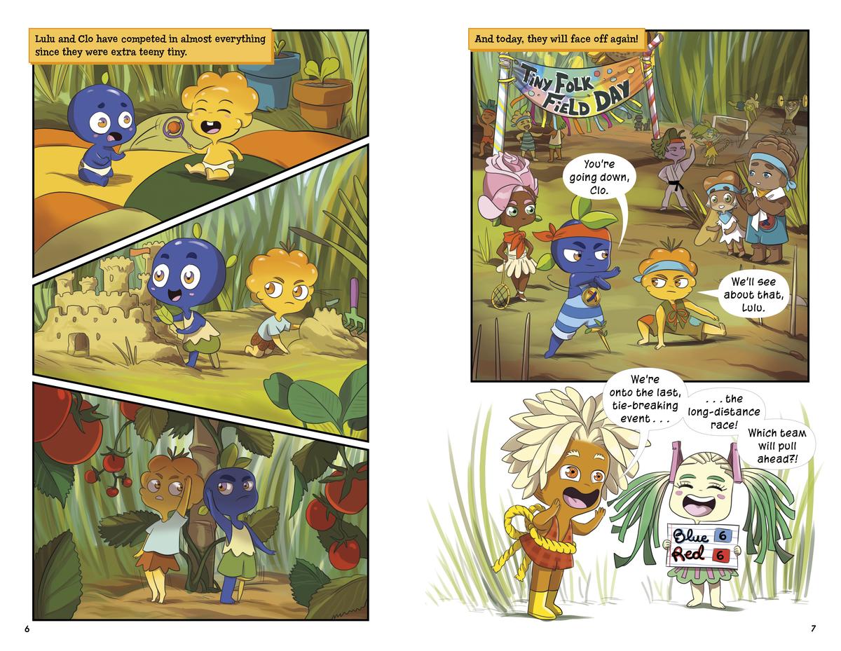 Lulu Has a Field Day-- Tales of the Tiny Folk