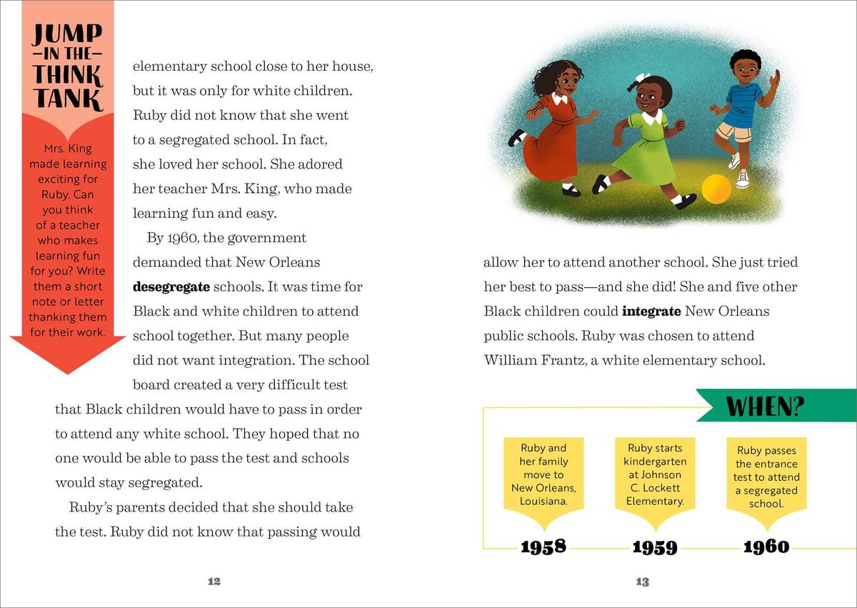 The Story of Ruby Bridges: An Inspiring Biography for Young Readers