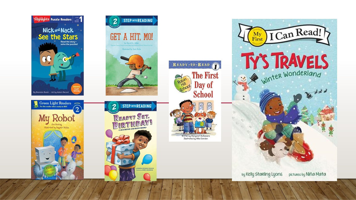 Level Reader Fiction Set A  (Kindergarten - 1st Grade)  6  Books