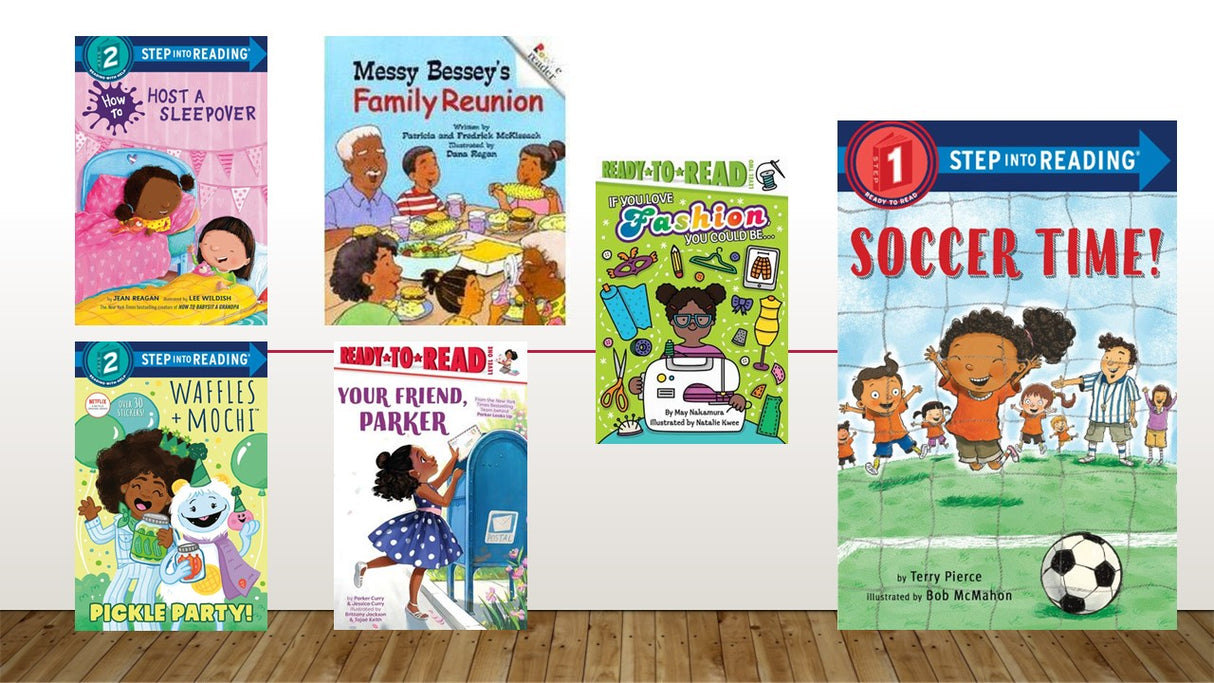 Level Reader Fiction Set B  (Kindergarten - 1st Grade)  6  Books