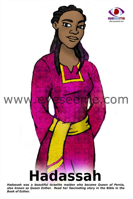 Hadassah (Queen Esther) - EyeSeeMe African American Children's Bookstore