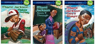 Stepping Stone Books - Miami Jackson Series (3 Titles) - EyeSeeMe African American Children's Bookstore